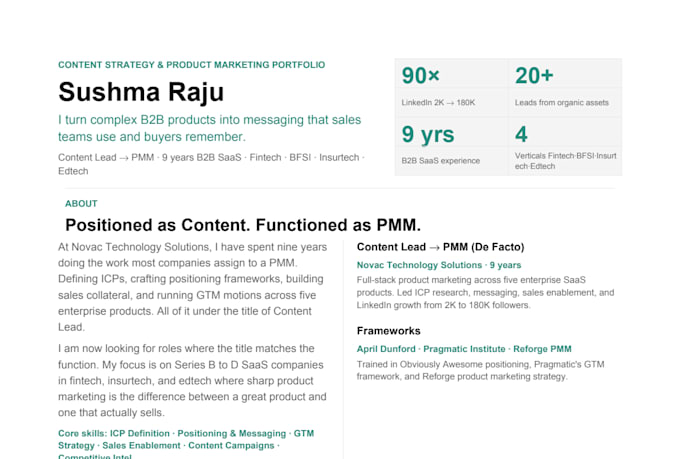 write b2b saas content across industries